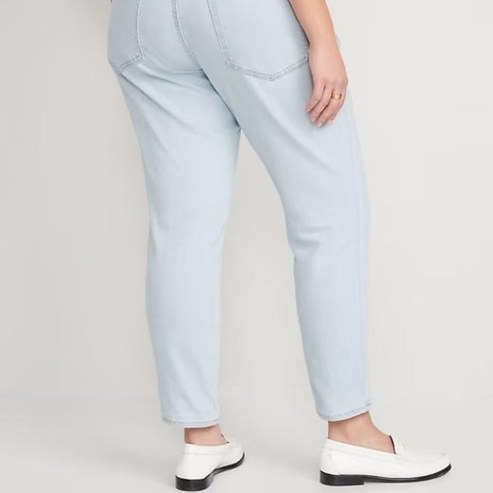 NWT Old Navy Curvy High-Waisted OG Straight Ankle Jeans - Picture 8 of 10